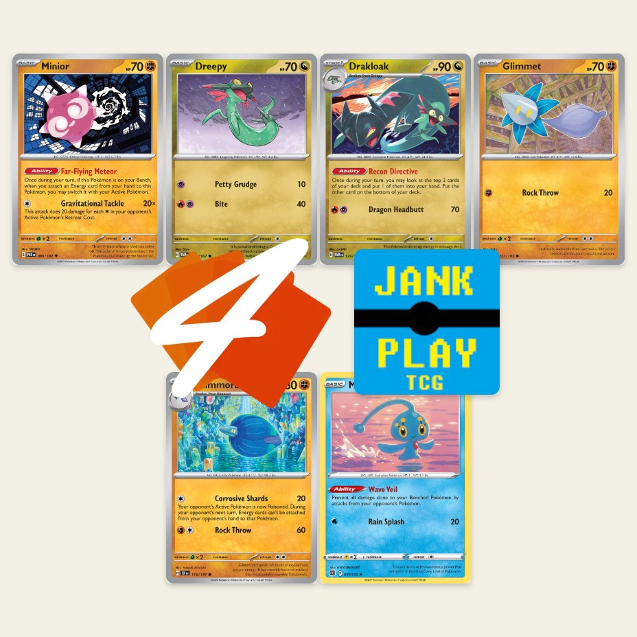 Glimmora is ready to take on the toughest Pauper Decks around! Tournament Ready - Pokemon TCG